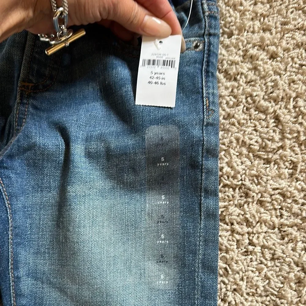GAP Blue and Gray Relaxed Fit Jeans